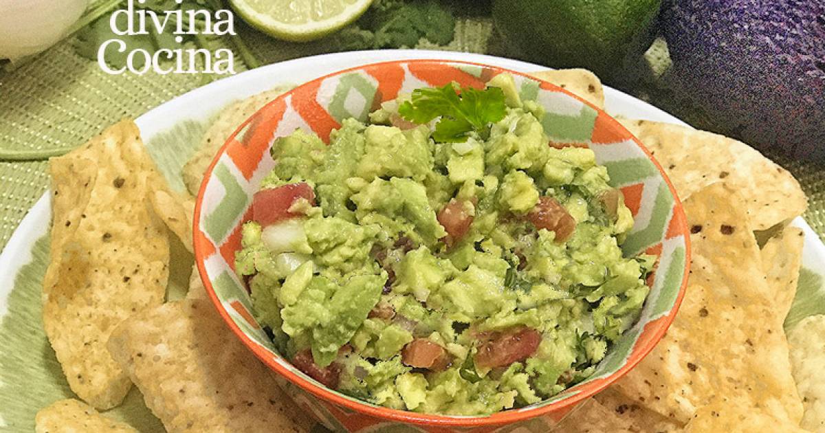 Guacamole, receta original | Cocina y recetas fáciles