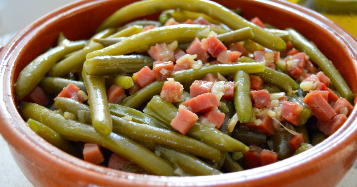 Judías Verdes Salteadas con Jamón | Cocina y recetas fáciles