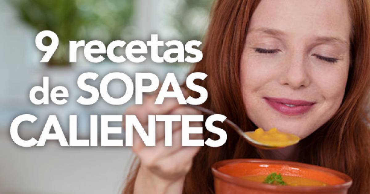 9 sopas calientes fáciles y ricas Cocina y recetas fáciles