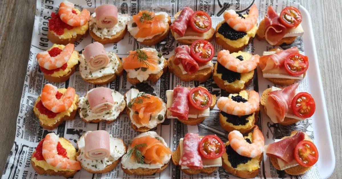 Canapés económicos 2024 | Cocina y recetas fáciles