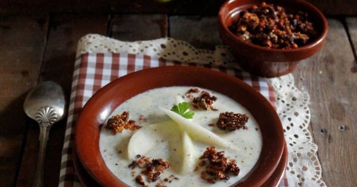 Crema de con granola Cocina y recetas fáciles