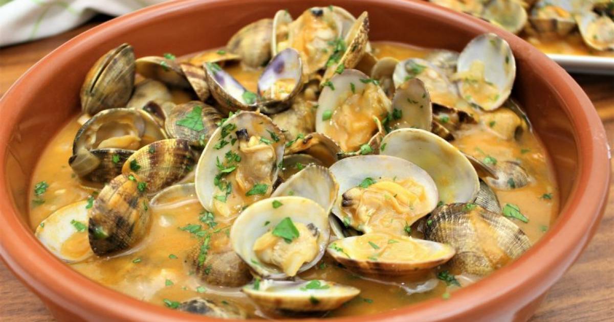 Almejas a la marinera – receta tradicional | Cocina y recetas fáciles