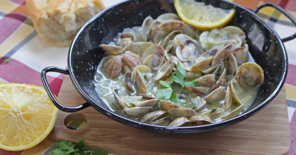 Almejas a la marinera | Cocina y recetas fáciles