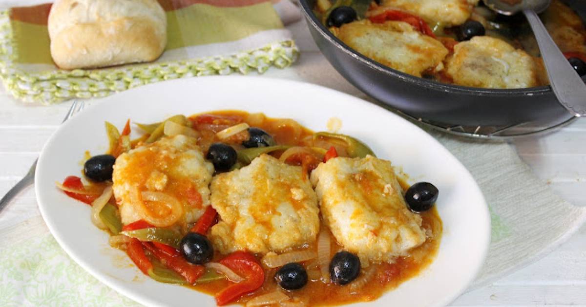 Bacalao encebollado Cocina y recetas fáciles