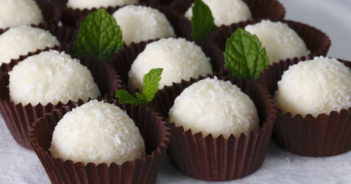 Bolitas de coco y leche condensada | Cocina y recetas fáciles