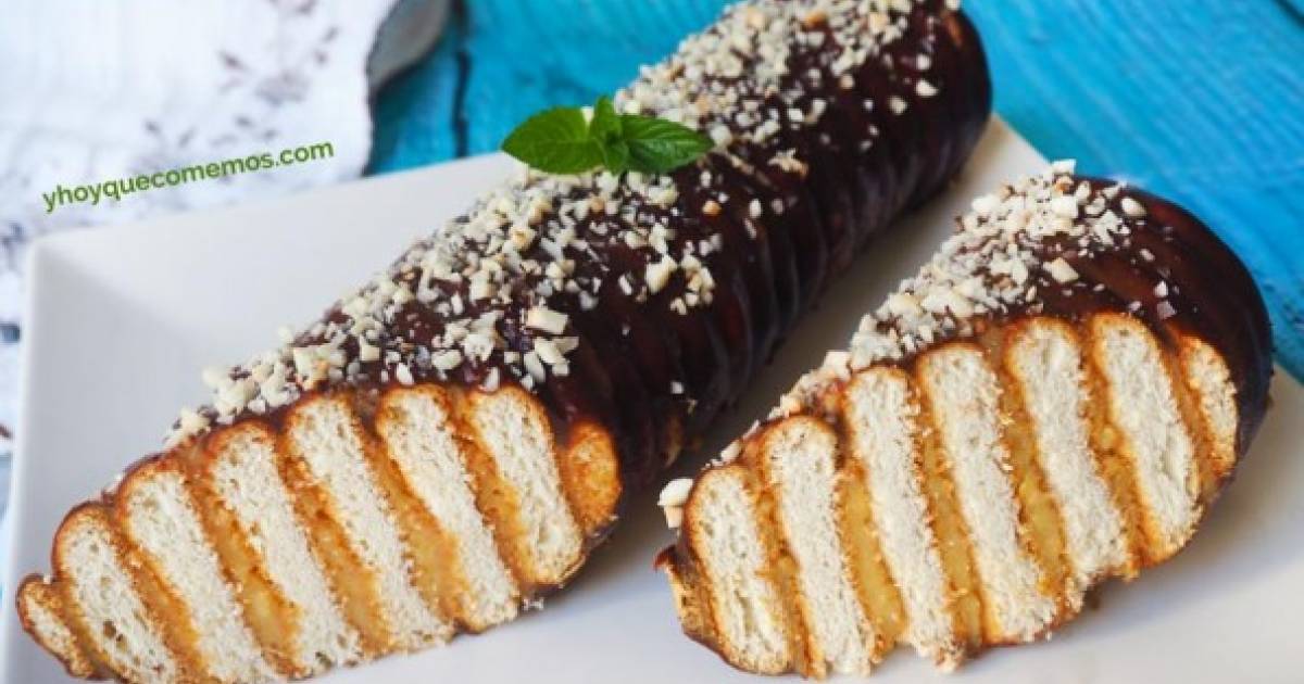 Brazo gitano de galletas Cocina y recetas fáciles Brazo gitano de galletas Cocina y recetas fáciles