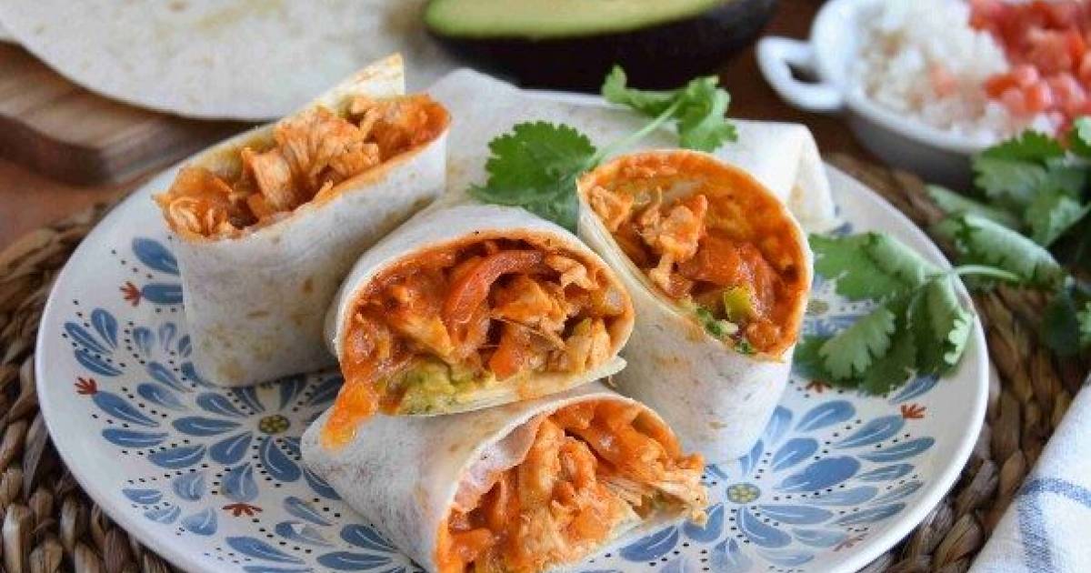 Burritos de pollo muy fáciles Cocina y recetas fáciles