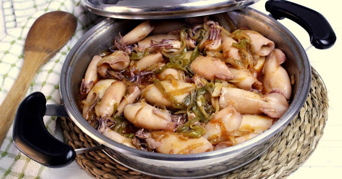 Chipirones encebollados Cocina y recetas fáciles