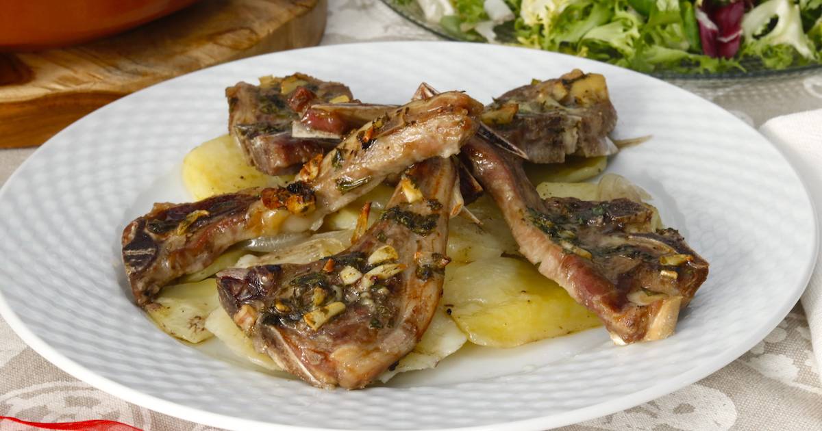 Chuletas de cordero al horno | Cocina y recetas fáciles
