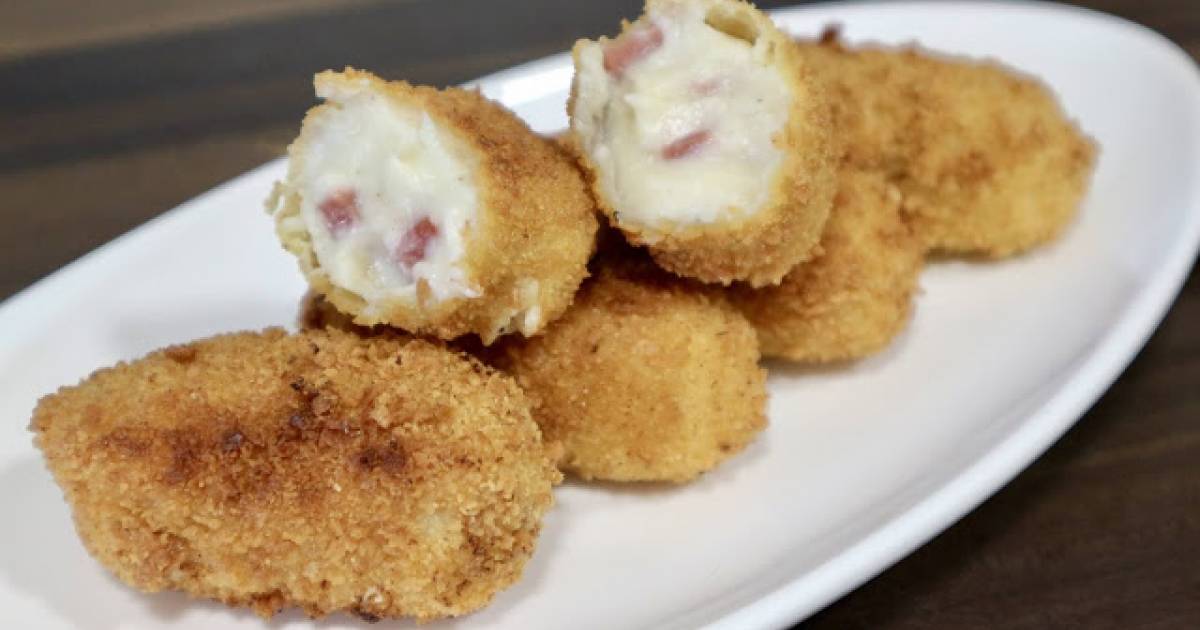 Croquetas de jamón crujientes y cremosas Cocina y recetas fáciles