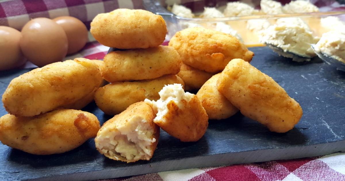 Croquetas de pollo caseras Cocina y recetas fáciles