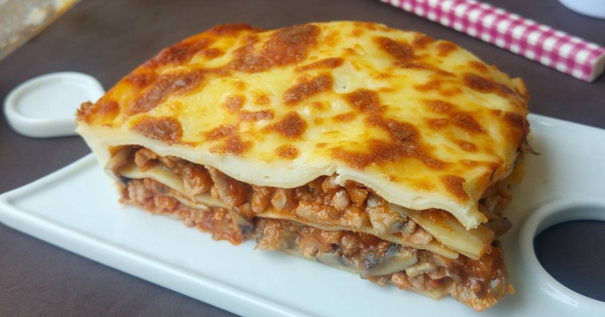 Lasaña De Carne Facil Y Economica Lasaña De Carne Facil Y Economica
