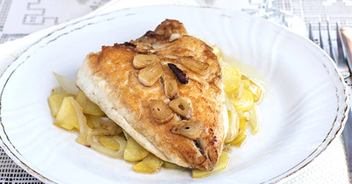 Dorada a la donostiarra, sin horno. Cocina y recetas fáciles