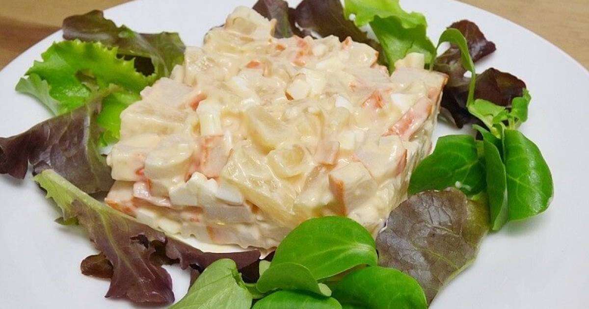 Sencilla ensalada de surimi Cocina y recetas fáciles