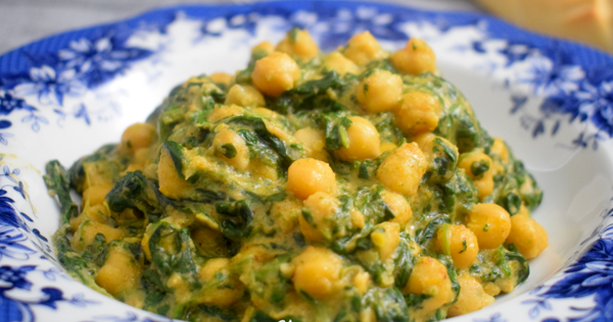 Espinacas con garbanzos. vídeo receta Cocina y recetas fáciles