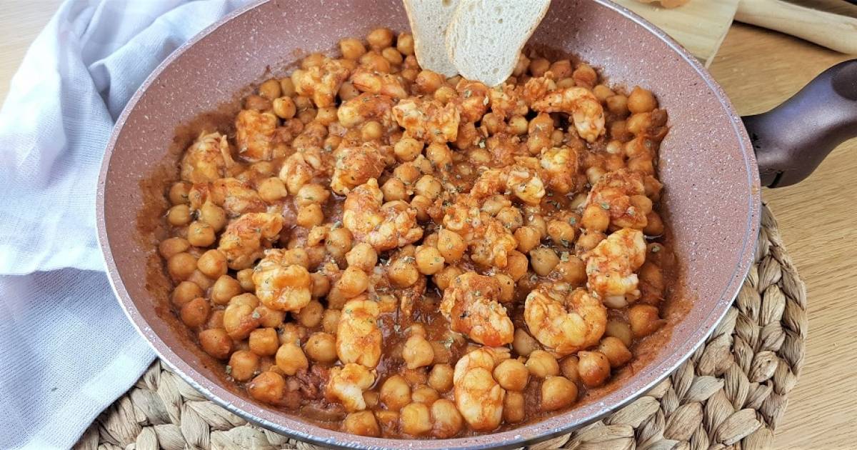 Estos garbanzos están para no dejar ni uno Cocina y recetas fáciles