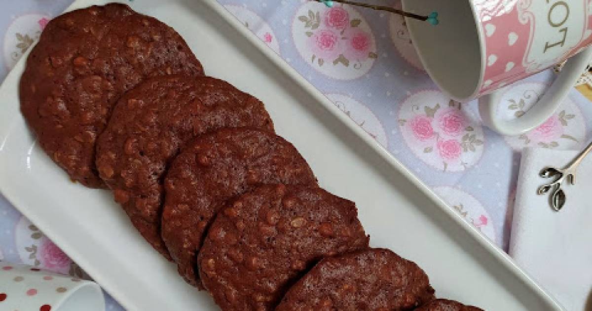 Galletas de granola y chocolate Cocina y recetas fáciles