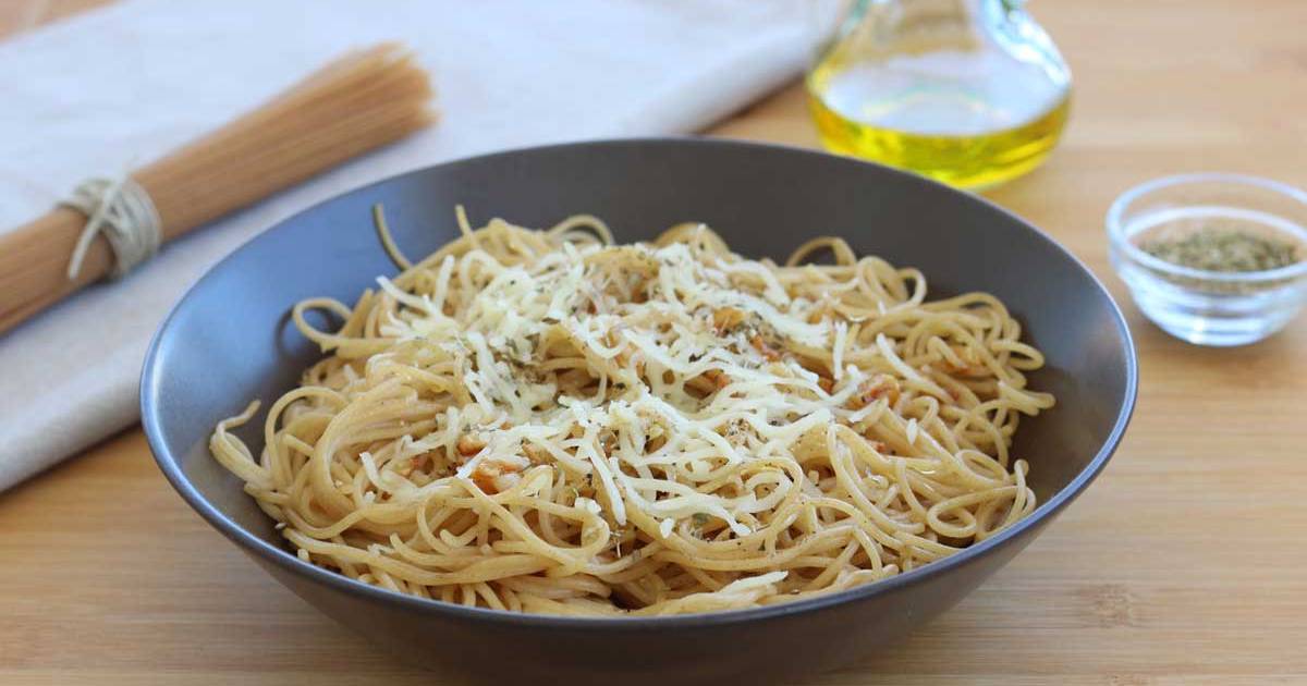 Pasta al aglio e olio Cocina y recetas fáciles
