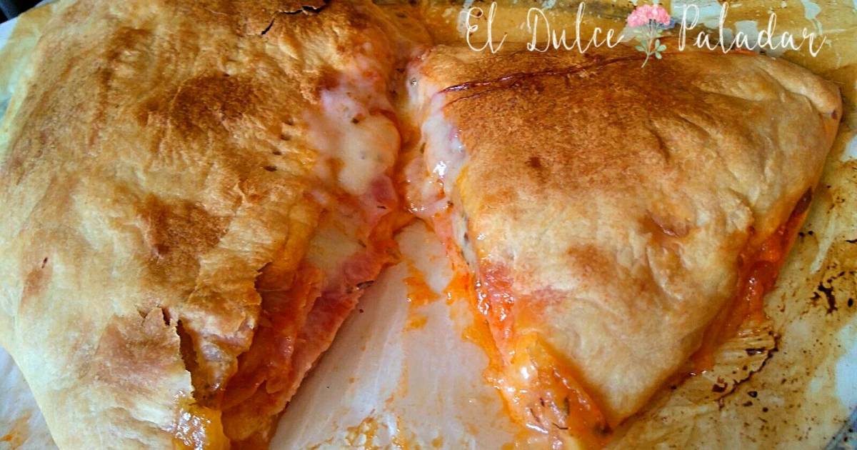 Pizza calzone muy fácil Cocina y recetas fáciles
