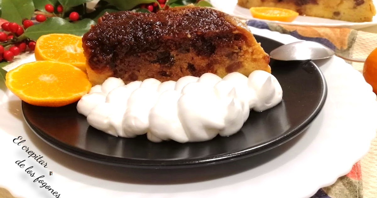 Pudin de naranja con bizcochos de soletilla (receta sin horno fácil y rápida) Cocina y recetas