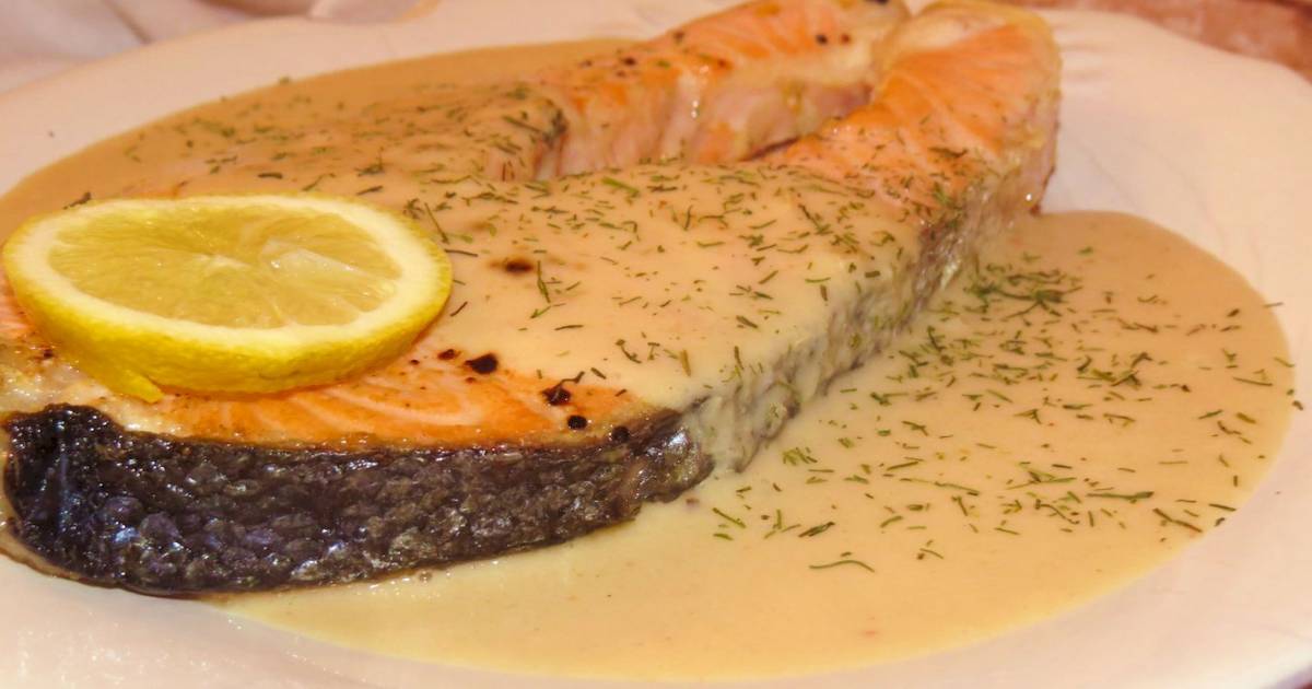 Salmón en salsa de limón Cocina y recetas fáciles