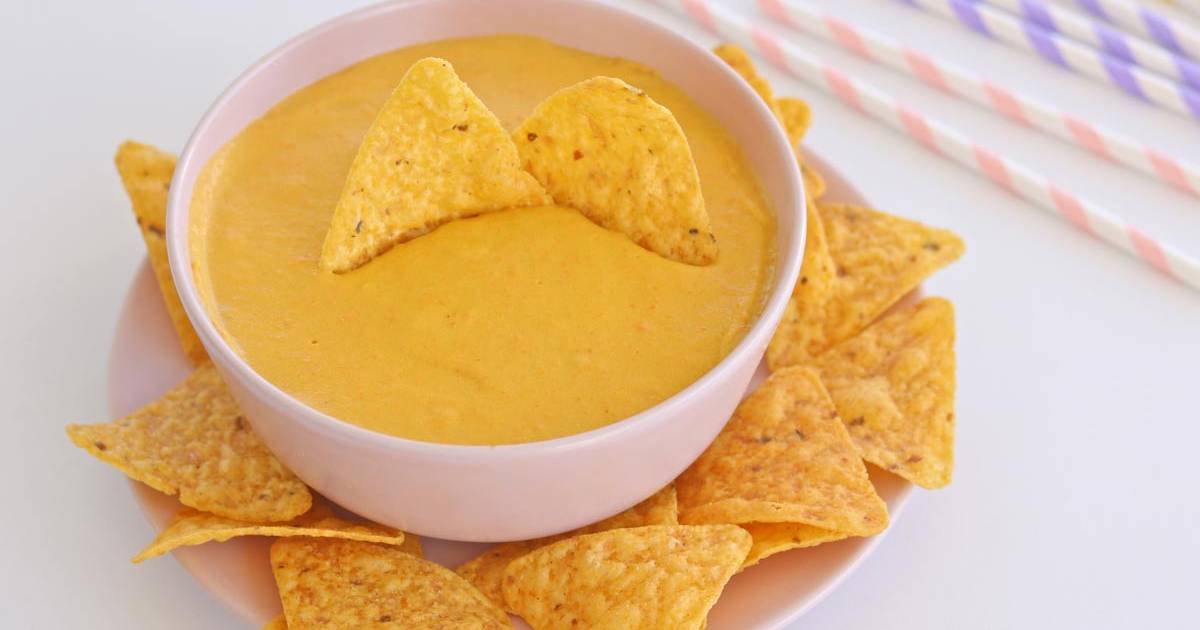 Salsa de queso para nachos Cocina y recetas fáciles