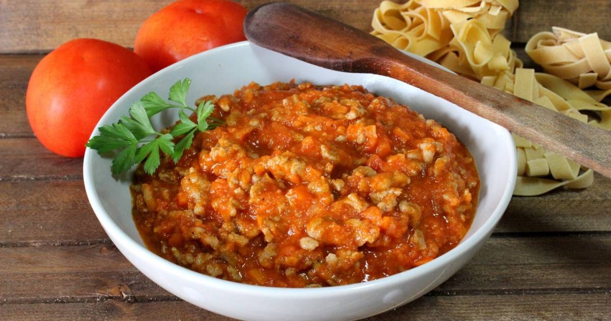 Salsa Boloñesa Receta Sencilla