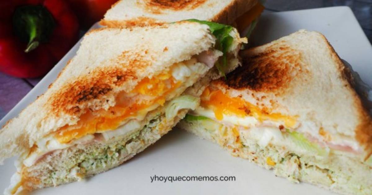 Sandwich de pollo Cocina y recetas fáciles