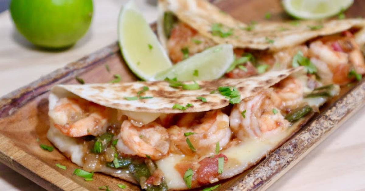 Tacos gobernador, fáciles y deliciosos ¡viva méxico!🌮🍤🇲🇽 Cocina y