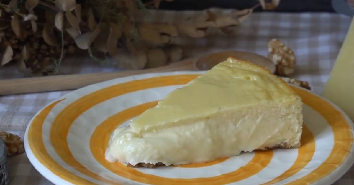 Tarta de queso e idiazábal Cocina y recetas fáciles