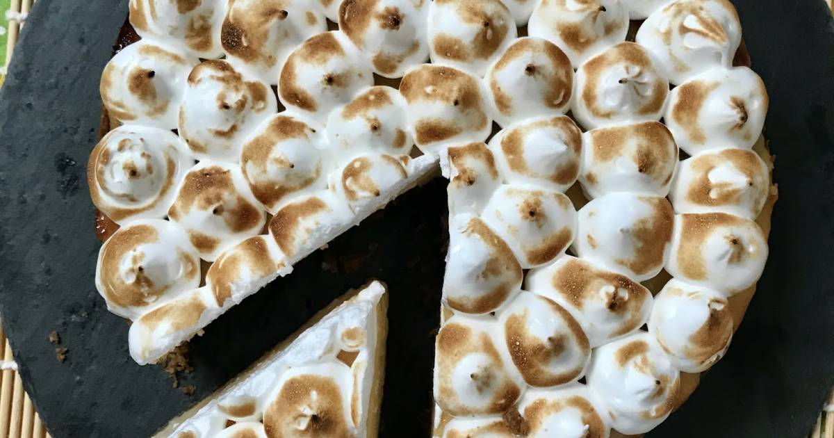 Tarta de limón o lemon pie. receta para airfryer y horno Cocina y recetas fáciles