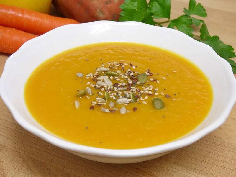 Crema de boniato y zanahoria | Cocina y recetas fáciles