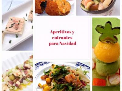 Aperitivos y entrantes para navidad