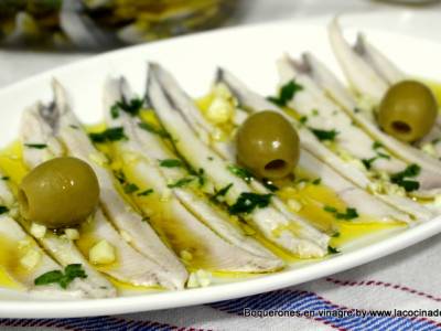 Boquerones en vinagre ¡Blancos y duritos!