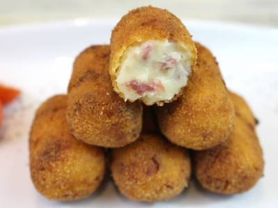 Croquetas caseras de jamón