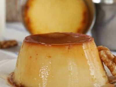 flan de leche condensada