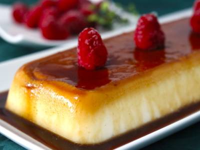 flan de queso