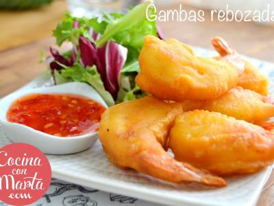 Gambas rebozadas 