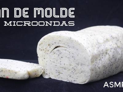  pan de molde al microondas