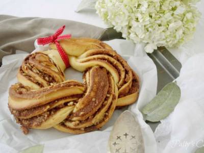 Kringle de nueces y canela