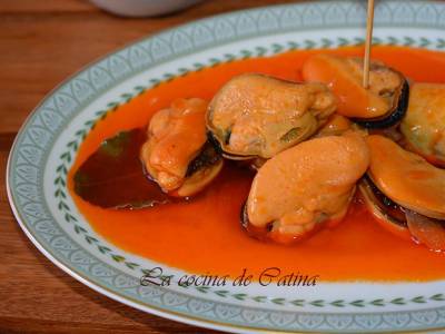 Mejillones en escabeche