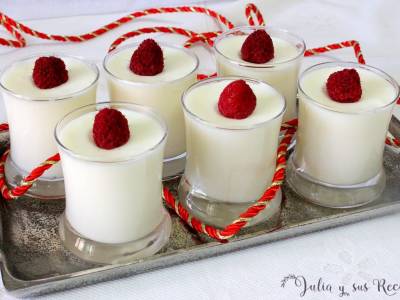 Mousse de leche condensada