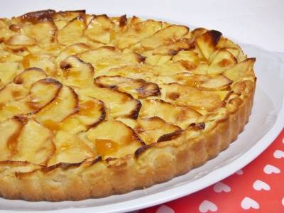 Tarta de manzana fácil