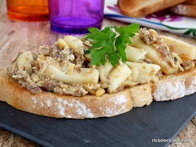 Tostas de mar y tierra